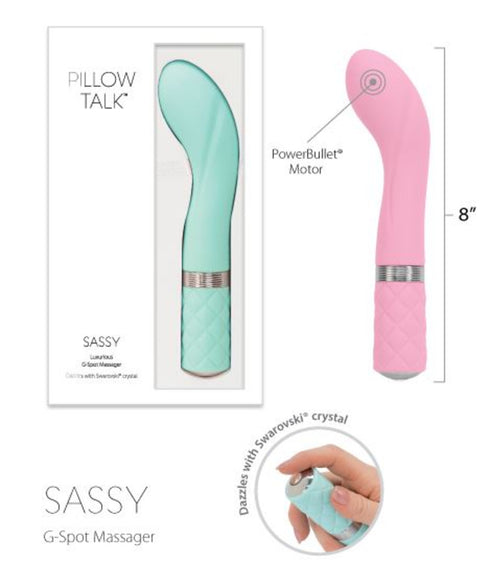Pillow Talk - Sassy G Spot Teal